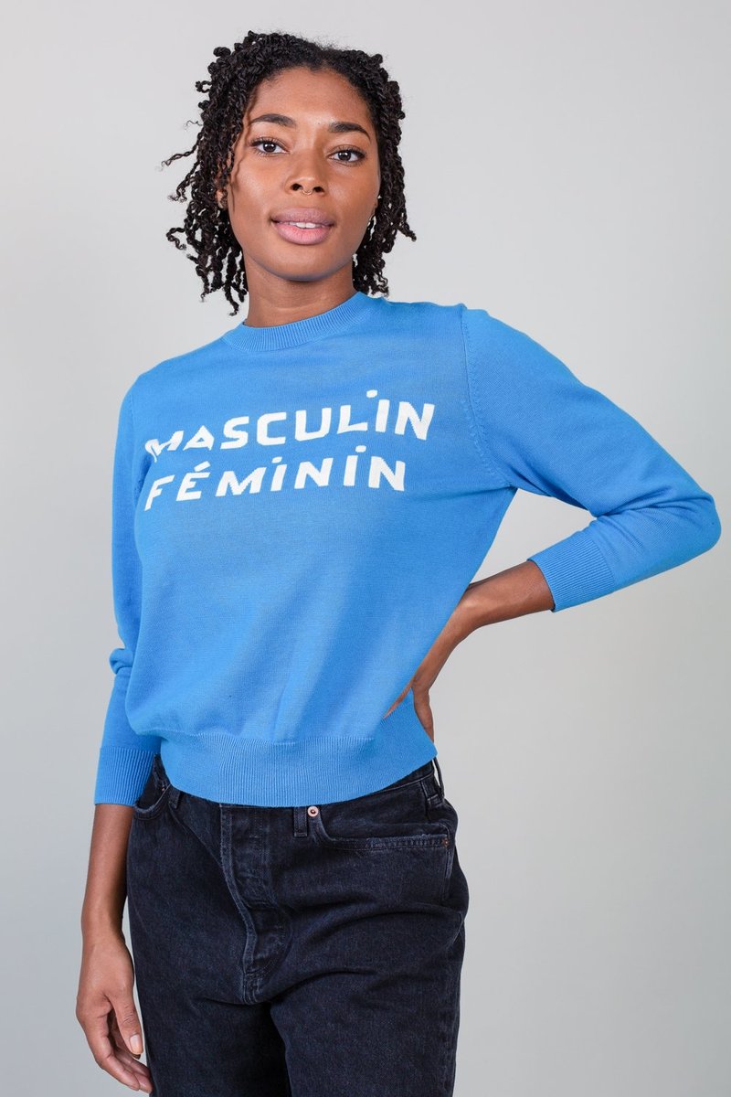 Classic Sweater Clare V Masculin Feminin Sweatshirt Oversized
