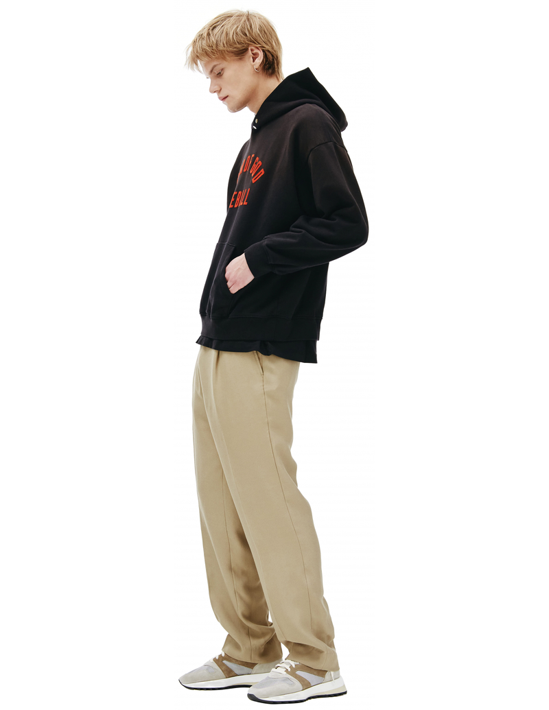 Fear of God Baseball Hoodie sweater - Vintage Black | Garmentory