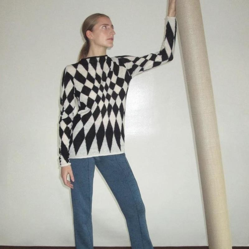 Paloma Wool Comedia Sweater - Black/White | Garmentory 