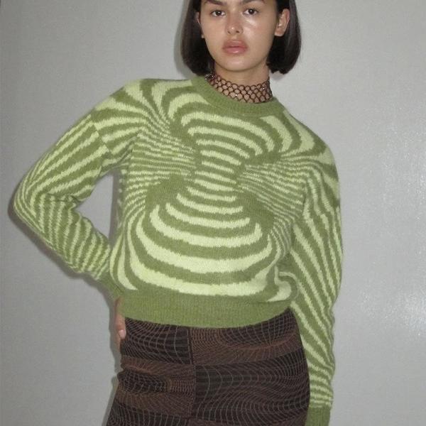 Paloma Wool Matrix Sweater - Green | Garmentory