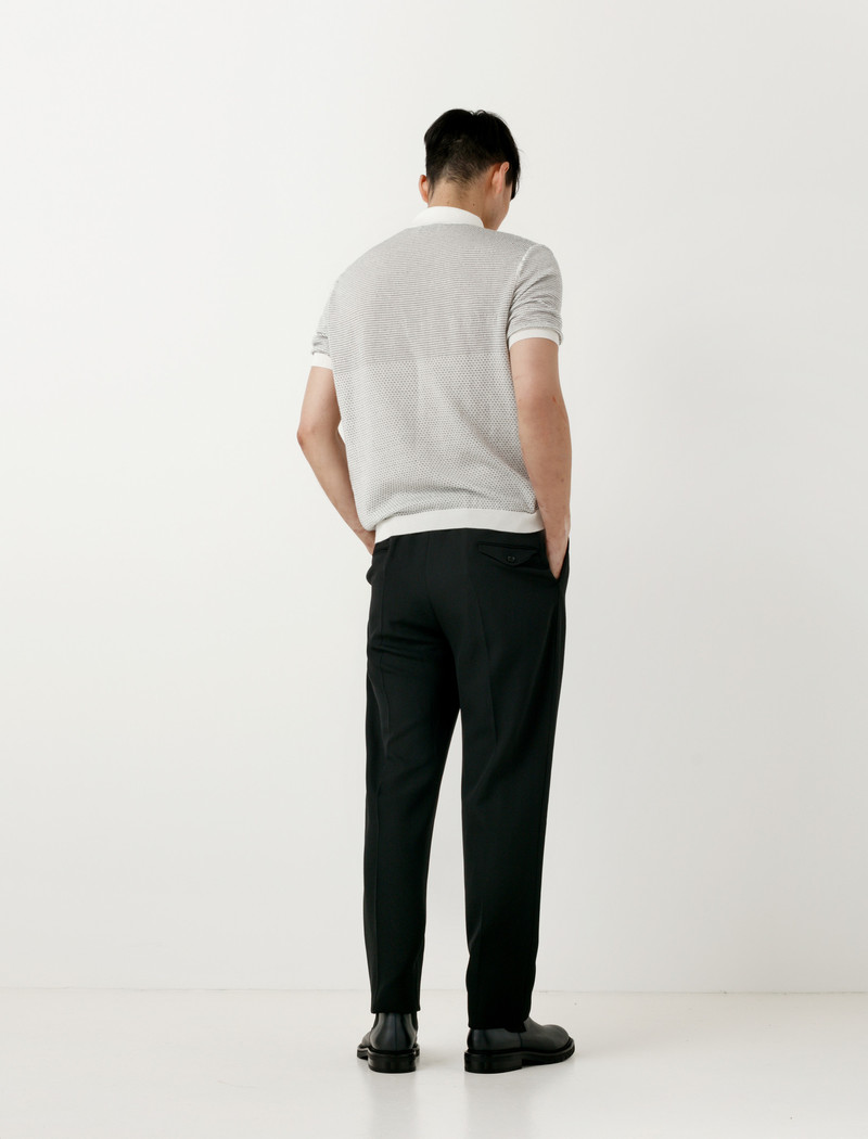 Lemaire One-Pleated Pants Black | Garmentory