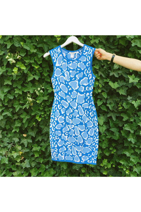Ohne Titel Leopard-Print Reversible Knit Dress Ohne Titel Leopard-Print Reversible Knit Dress
