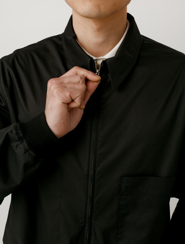 Lemaire Shirt Blouson Black | Garmentory