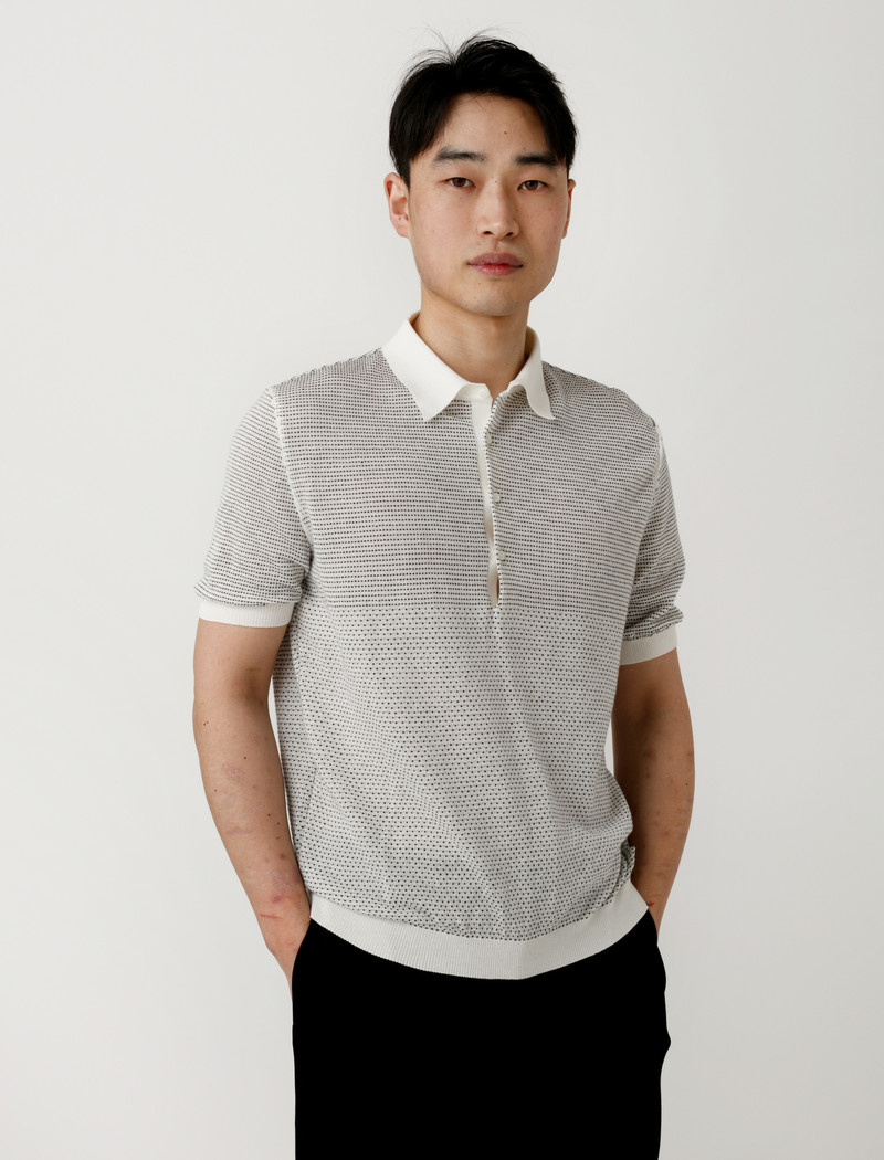 Lemaire Short Sleeve Polo Sweater | Garmentory