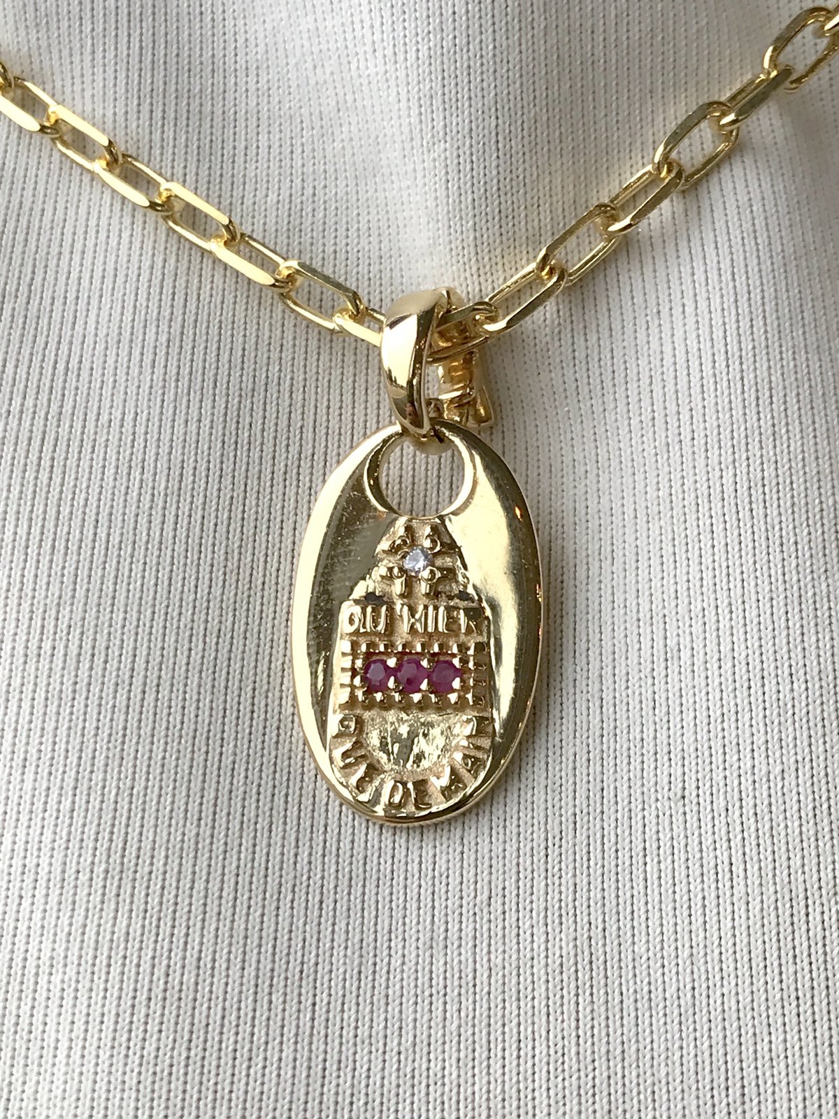 ela rae QU'HIER QUE DEMAIN NECKLACE  - Image 1 of 3