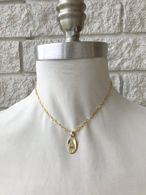 ela rae QU'HIER QUE DEMAIN NECKLACE 