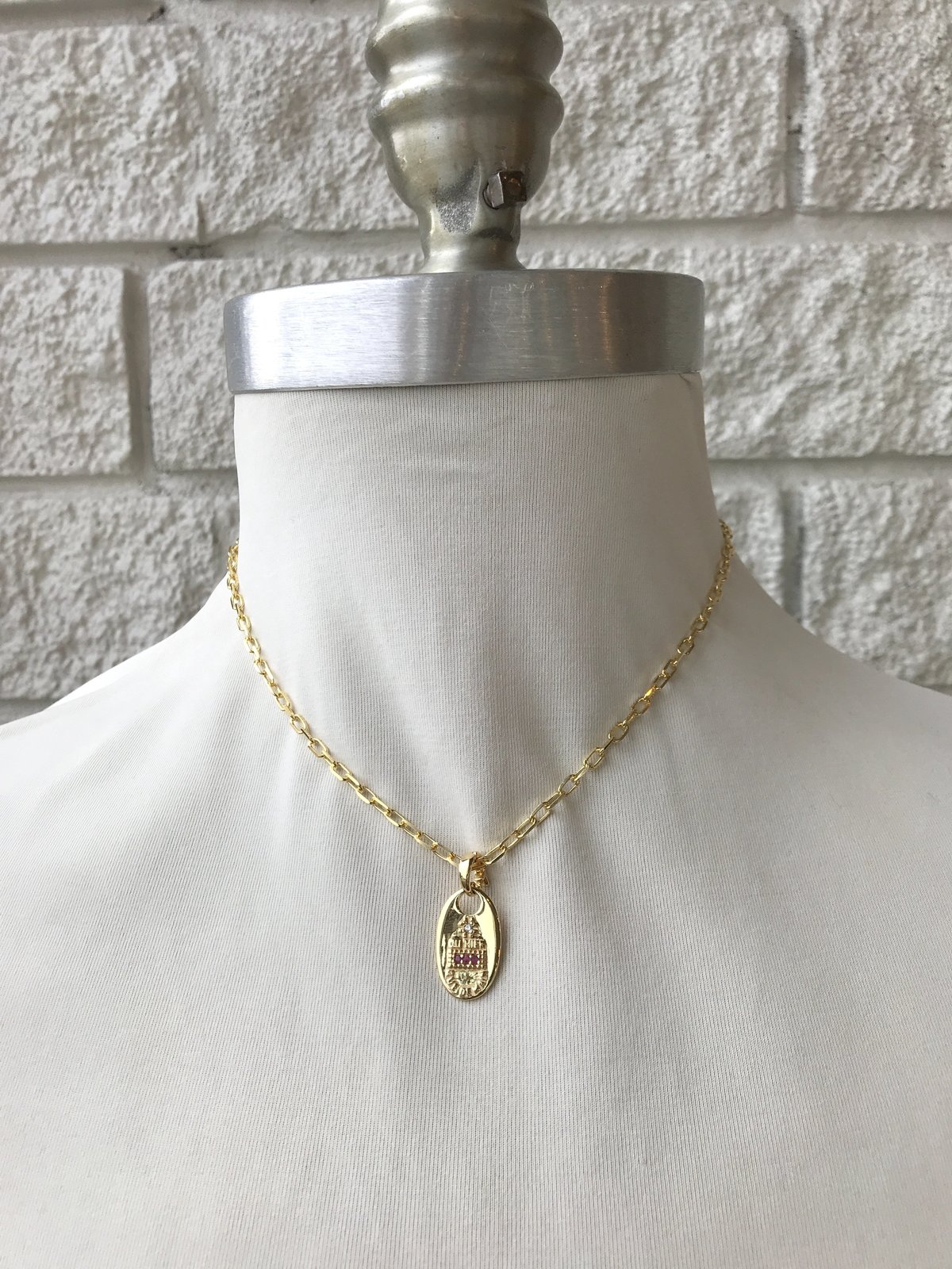 ela rae QU'HIER QUE DEMAIN NECKLACE  - Image 2 of 3