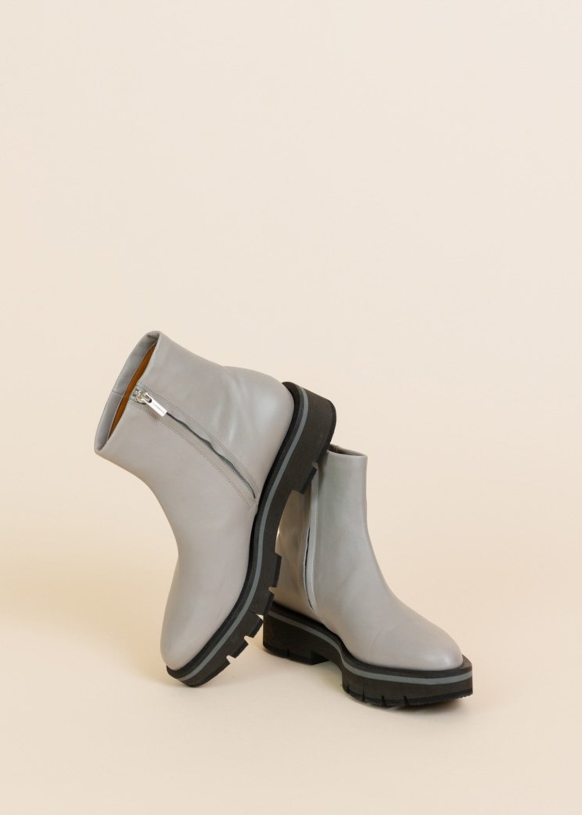 Robert Clergerie Lune Ankle Boot - Talc - Image 1 of 6