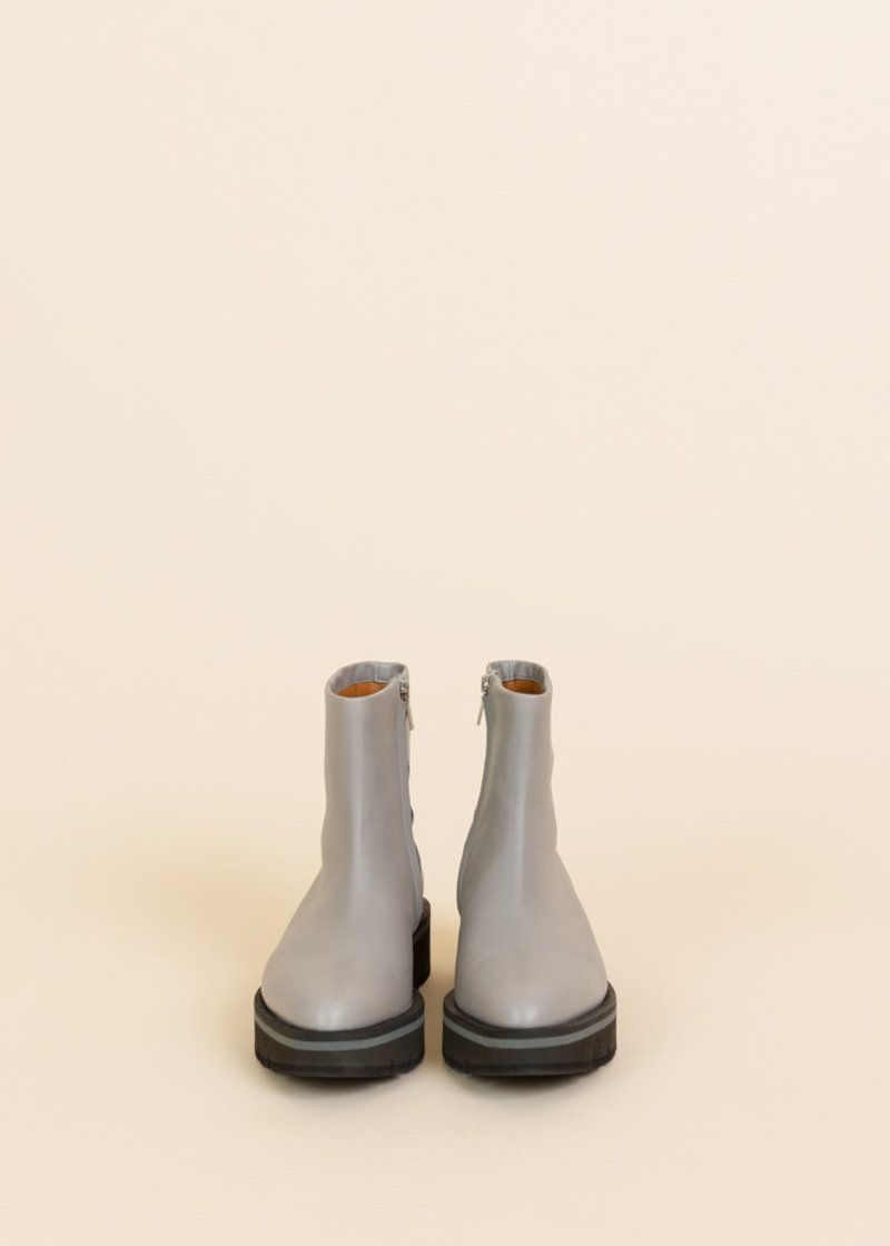 Robert Clergerie Lune Ankle Boot - Talc