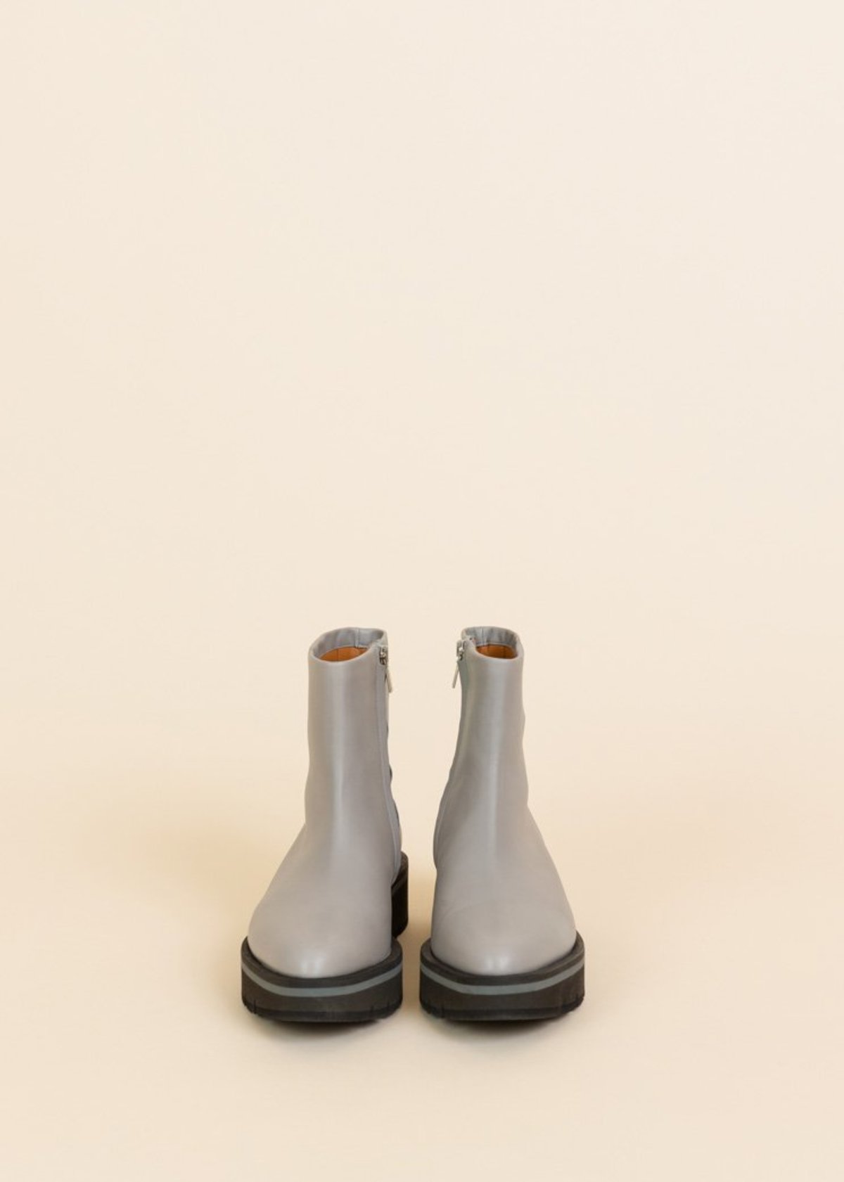 Robert Clergerie Lune Ankle Boot - Talc - Image 3 of 6