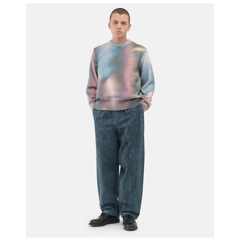 トップス STUSSY MOTION SWEATER 21aw Sweaters Stüssy Motion Sweater Multi | Footshop