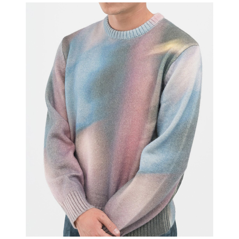 トップス STUSSY MOTION SWEATER 21aw Sweaters Stüssy Motion Sweater Multi | Footshop