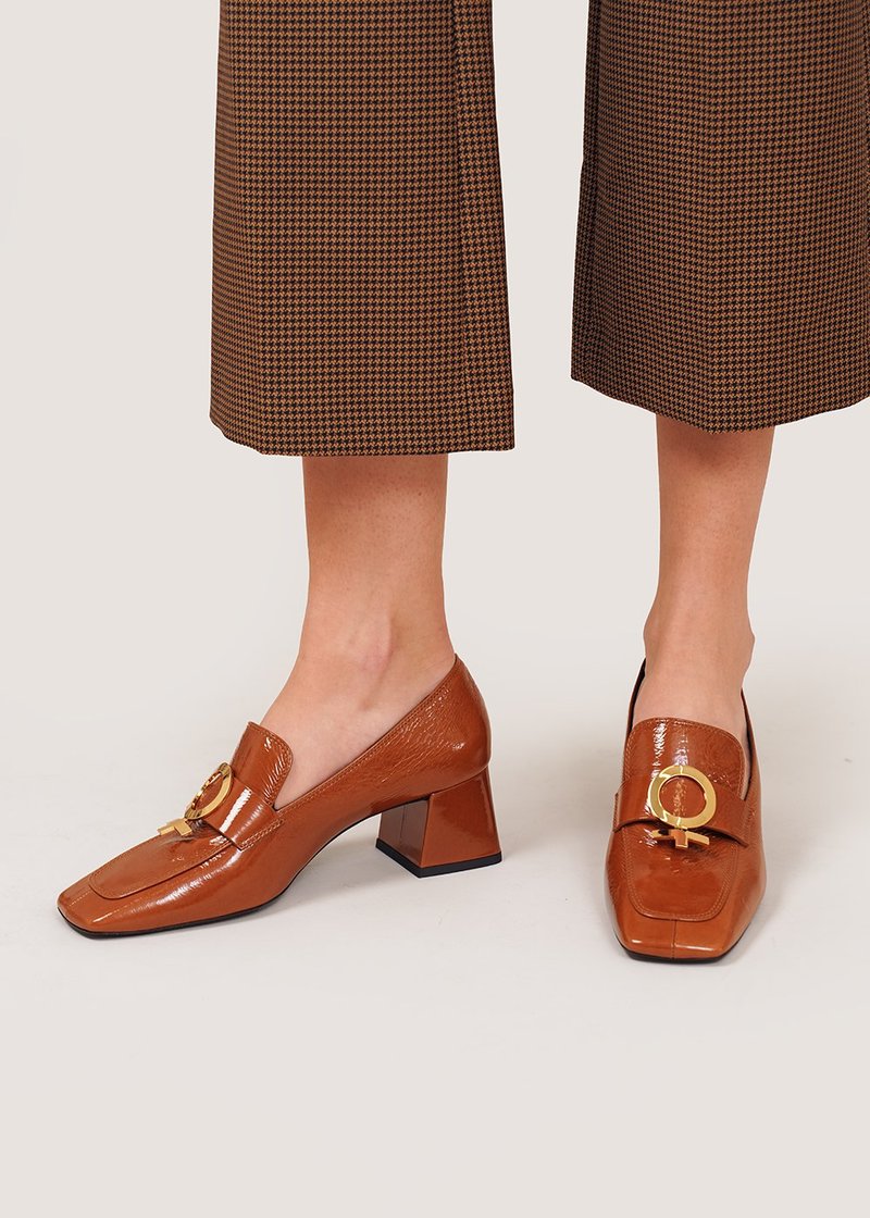 Suzanne Rae Feminist Loafer - Caramel Brown | Garmentory