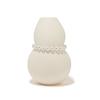 Completedworks B31 Small Textured Beige Vase with Faux Pearls - Beige - Thumbnail 5