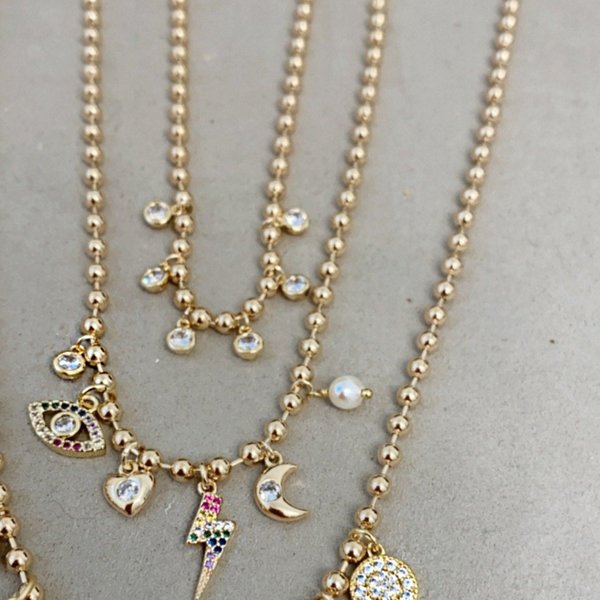Alexa Leigh Rainbow Charm 4MM Ball 