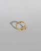 Ora-C GEMINI ring - brass - Thumbnail 1