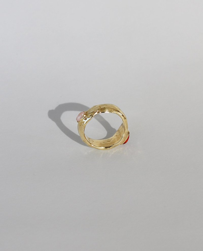 Ora-C GEMINI ring - brass