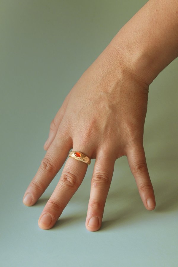 Ora-C GEMINI ring - brass
