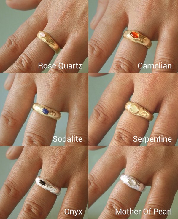 Ora-C GEMINI ring - brass