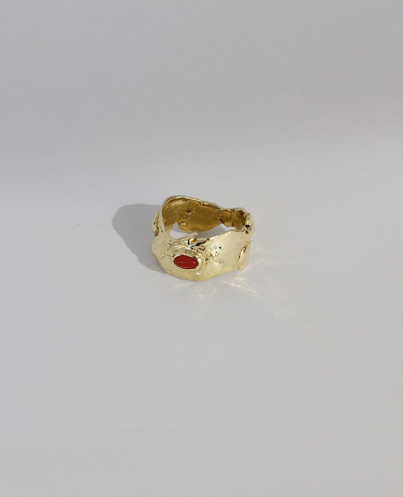 Ora-C NEBULA ring - brass Ora-C NEBULA ring - brass