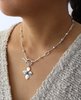 Ora-C NODES WITH WILLOW PENDANT choker - silver - Thumbnail 1
