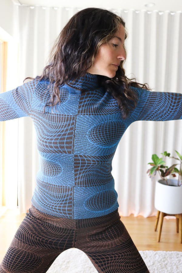 Lope Mixed Knit Top in Ecru – SVRN