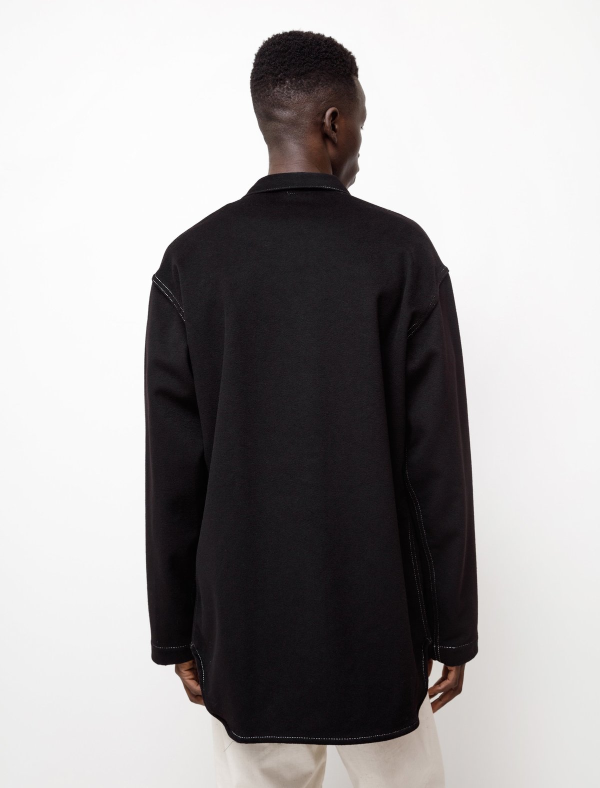 Tender WS420 Weaver's Stock Tail Wool Baize Shirt - Black