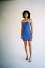 Priscavera Pleated Mini Dress - blue - Thumbnail 1