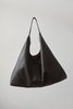 St. Agni Oversized Shoulder Bag - Black - Thumbnail 2