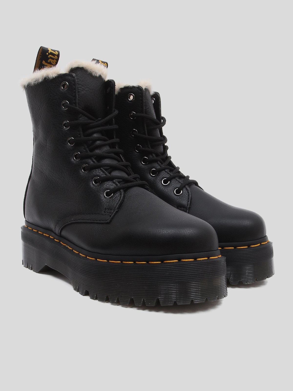 Dr. Martens Jadon FL boots - Black Leather - Image 4 of 6