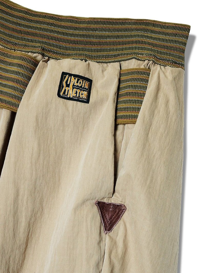 Kapital Ripstop ARMY SHIMOKITA Jumbo Pants - Beige | Garmentory