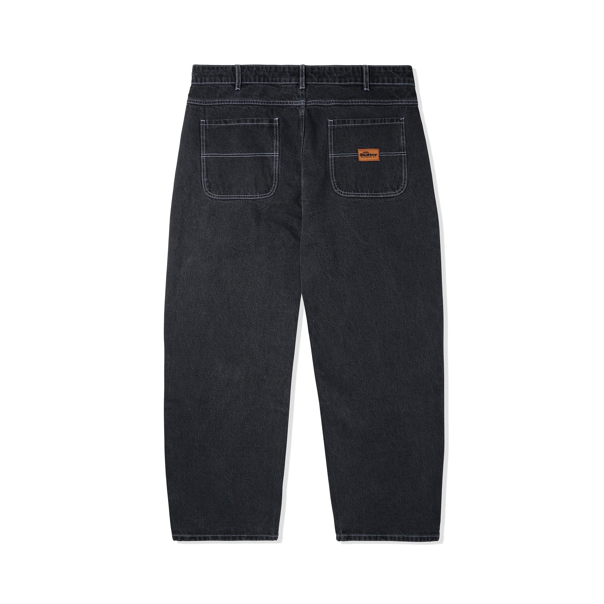 Butter Goods Santosuosso Denim Pants Washed Black Garmentory