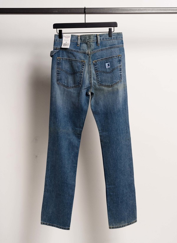 Vintage ADAM KIMMEL X CARHARTT DENIM PANTS - INDIGO BLUE | Garmentory