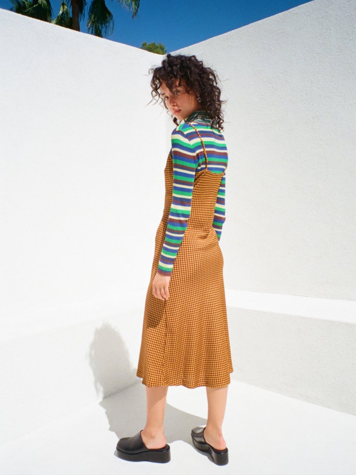 LISA SAYS GAH Slip Midi Dress - Image 2 of 6