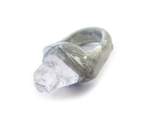 Adina Mills Intuit Ring with Apophyllite Adina Mills Intuit Ring with Apophyllite