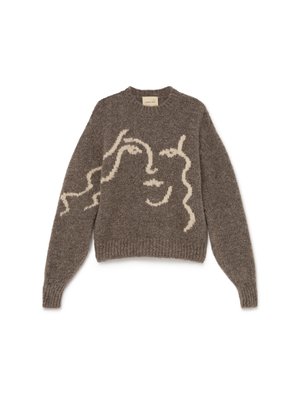 paloma wool anita ニット グリーン M Paloma Wool Anita Face Sweater - Taupe | Garmentory