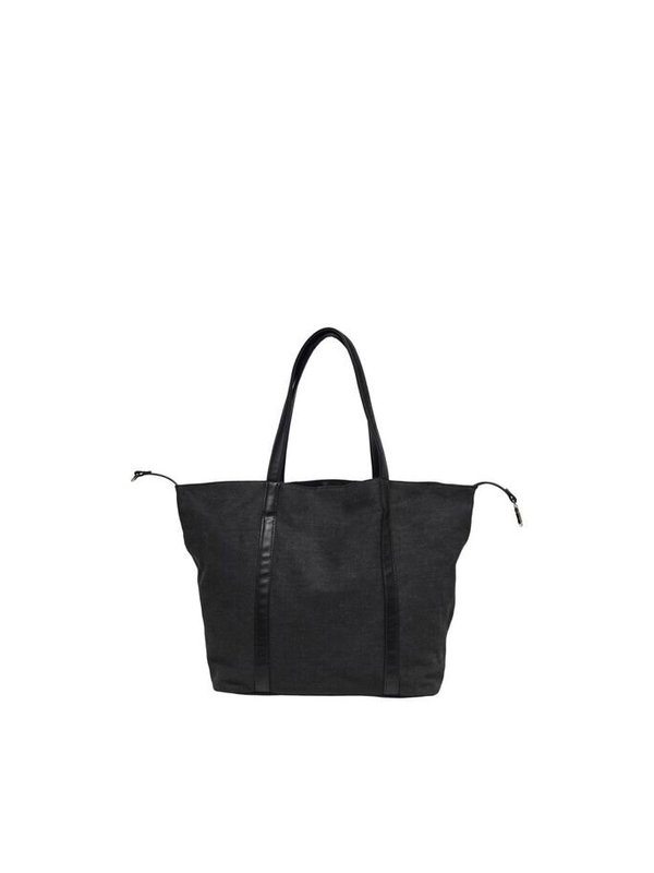 Chance & Fate Canvas Tote - Black/Sand