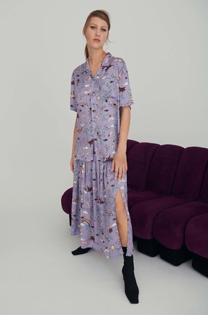 Silk Laundry Camp Shirt - Franca 