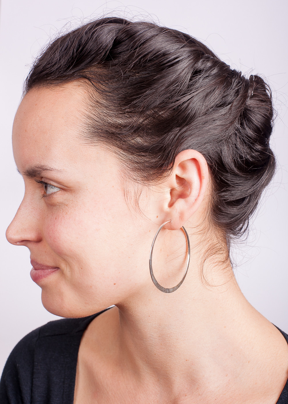 Point Reyes Jeweler Silver Hoop Earrings ExtraLarge Garmentory