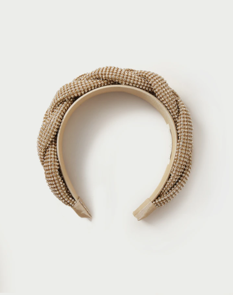 Loeffler Randall - Gold Bijou Braided Headband Bijou Braided Headband | Garmentory main image 2