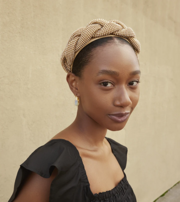 Bijou Braided Headband | Garmentory display picture 3