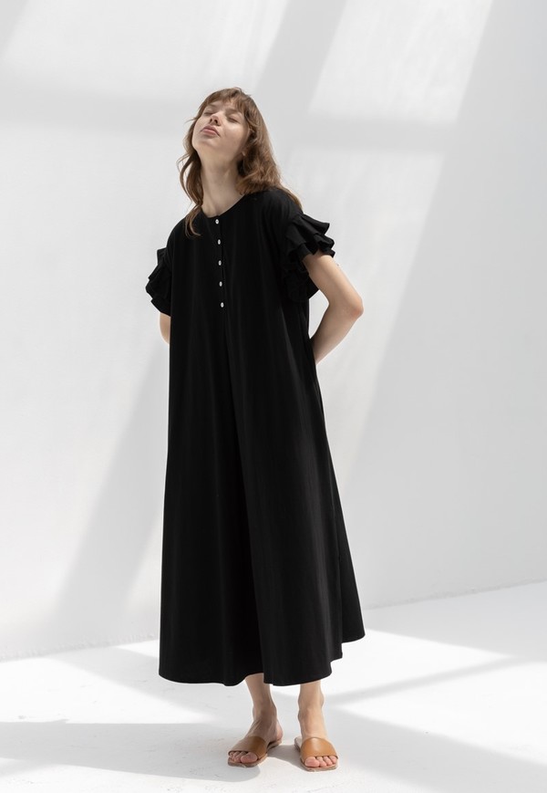 kowtow pleat dress Kowtow Building Block Pleat Dress