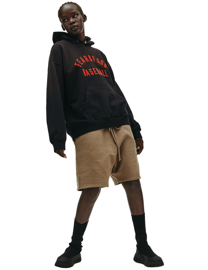 Fear of God Baseball Hoodie swaeter - Vintage Black | Garmentory