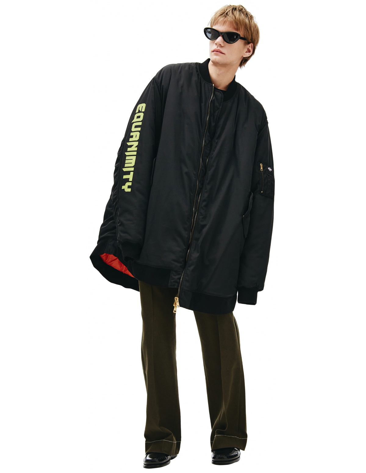 Raf Simons EQUANIMITY ボンバージャケット Raf-Simons-Equanimity-bomber-