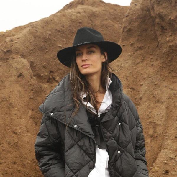 Kin The Label Kin The Label Batisse Hat - Black | Garmentory