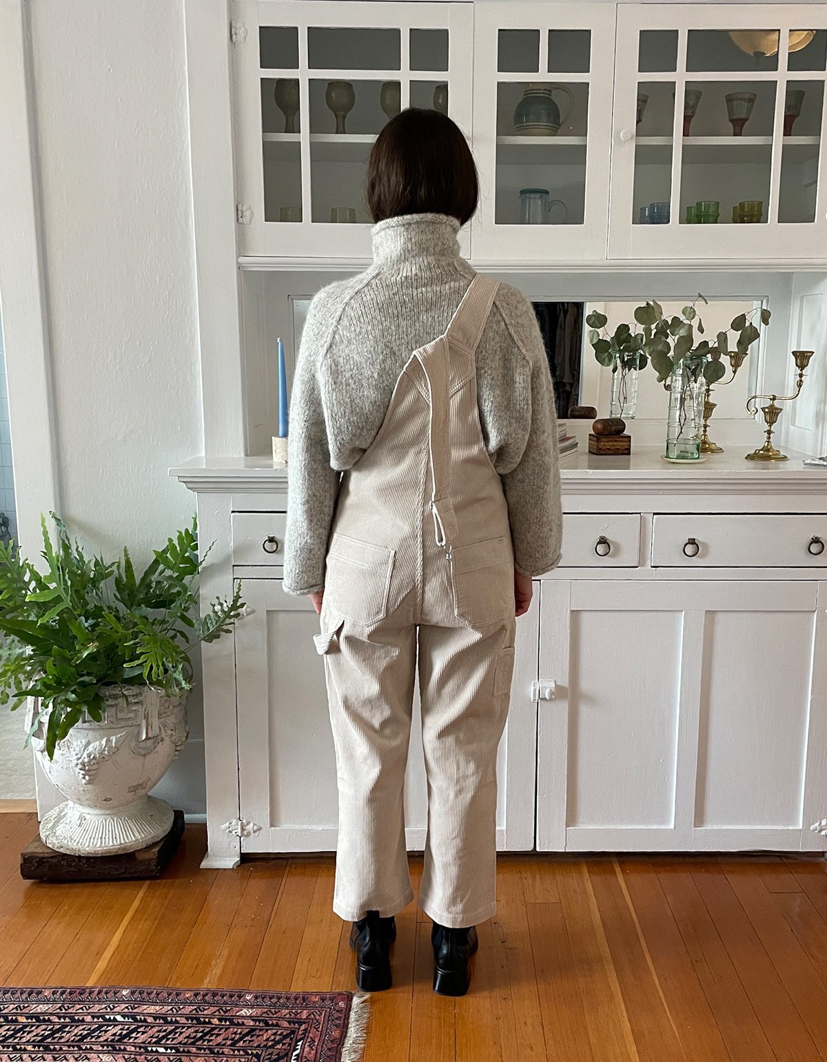 Brixton Christina Crop Overall - Beige - Image 4 of 6