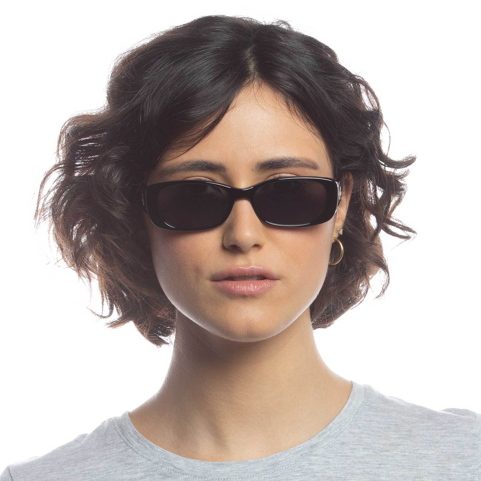 Le Specs Unreal! Shiny Black Sunglasses Le Specs Unreal! | Shiny Black Sunglasses - Official  main image 2