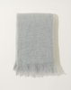 Mantas Ezcaray Mohair Shawl SCARF - Ice Grey - Thumbnail 1