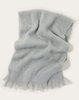 Mantas Ezcaray Mohair Shawl SCARF - Ice Grey - Thumbnail 2