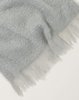 Mantas Ezcaray Mohair Shawl SCARF - Ice Grey - Thumbnail 3